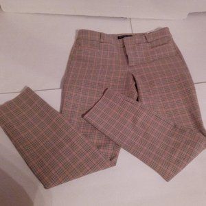 Banana Republic houndstooth print pants sz 2